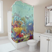 Abstrakt unter dem Meer Duschvorhang (Beispiel)