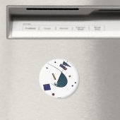 Abstrakt Verdi Magnet (In Situ (Geschirrspüler))