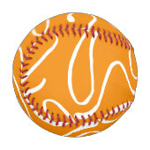 Abstrakt Vibes Pattern Baseball (Vorderseite Links)