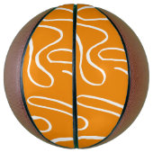 Abstrakt Vibes Pattern Basketball (Vertikal)