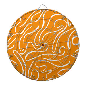 Abstrakt Vibes Pattern Dartscheibe