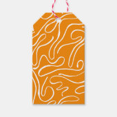 Abstrakt Vibes Pattern Geschenkanhänger (Vorderseite)