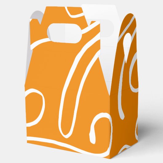 Abstrakt Vibes Pattern Geschenkschachtel (Geöffnet)