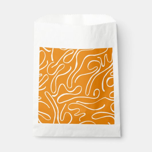 Abstrakt Vibes Pattern Geschenktütchen (Vorderseite)