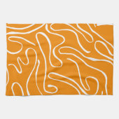 Abstrakt Vibes Pattern Geschirrtuch (Horizontal)