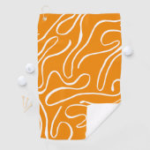 Abstrakt Vibes Pattern Golfhandtuch (Insitu)