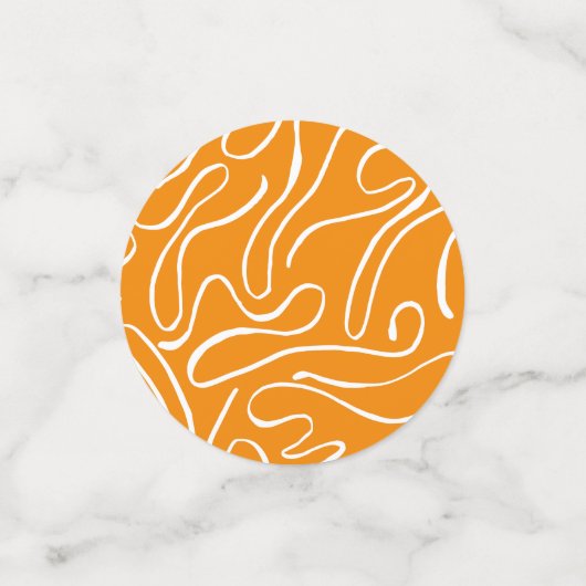 Abstrakt Vibes Pattern Konfetti (Klein Vorderseite)