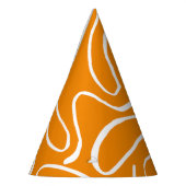 Abstrakt Vibes Pattern Partyhütchen (Links)