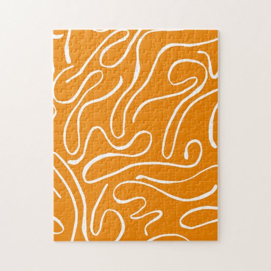 Abstrakt Vibes Pattern Puzzle (Vertikal)