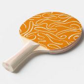 Abstrakt Vibes Pattern Tischtennis Schläger (Vorderseite)
