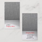 abstrakt visitenkarte (Vorne/Hinten)