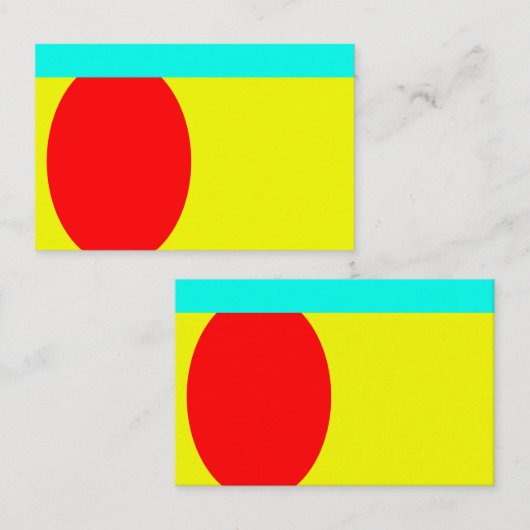 Abstrakt Visitenkarte (Vorne/Hinten)