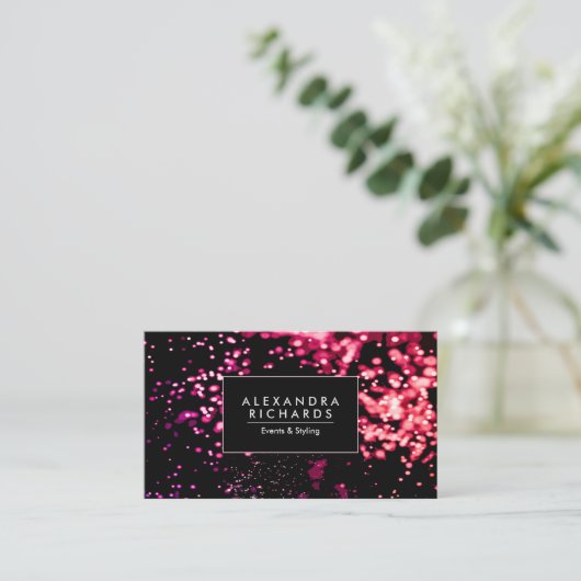 Abstrakt Visitenkarte (Stehend Vorderseite)