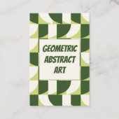 Abstrakt Visitenkarte (Vorderseite)