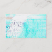 Abstrakt Visitenkarte (Rückseite)
