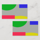 Abstrakt Visitenkarte (Vorne/Hinten)