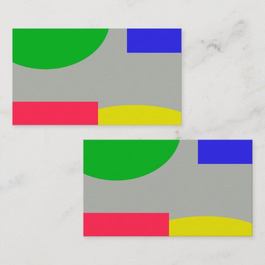 Abstrakt Visitenkarte (Vorne/Hinten)