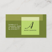 abstrakt visitenkarte (Rückseite)