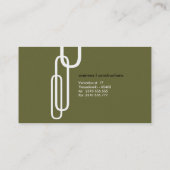 abstrakt visitenkarte (Rückseite)