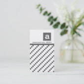 abstrakt visitenkarte (Stehend Vorderseite)