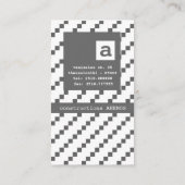 abstrakt visitenkarte (Rückseite)