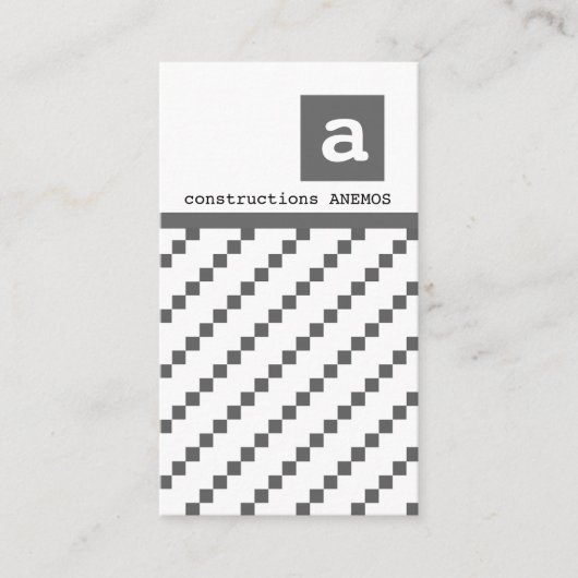 abstrakt visitenkarte (Vorderseite)