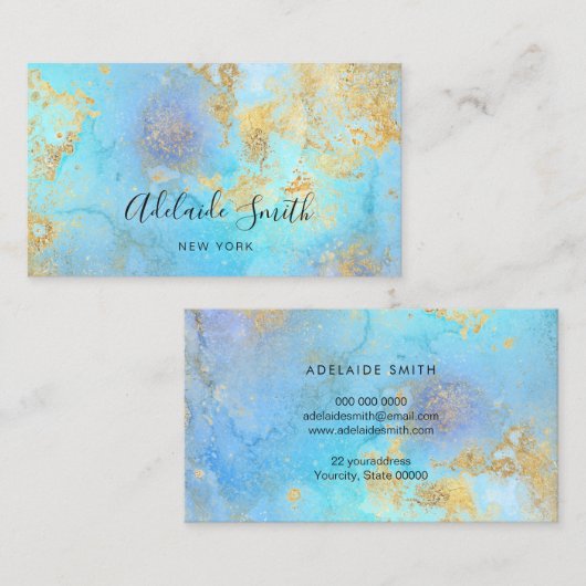 abstrakt visitenkarte (Vorne/Hinten)