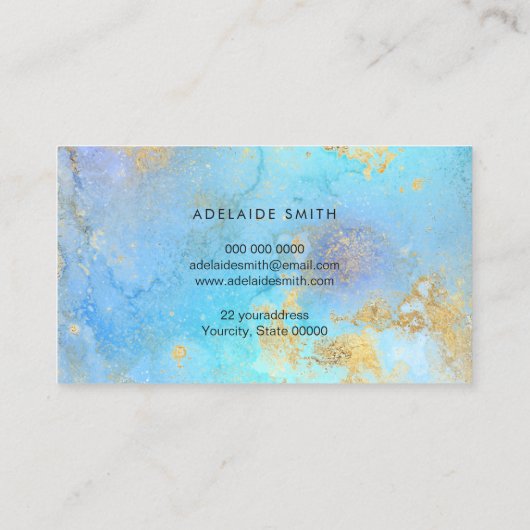 abstrakt visitenkarte (Rückseite)