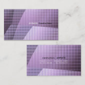 abstrakt visitenkarte (Vorne/Hinten)