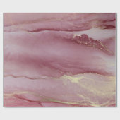 Abstrakt Viva Magenta Geschenkpapier (Flach)