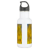 Abstrakt vom Herbst Edelstahlflasche (Rückseite)