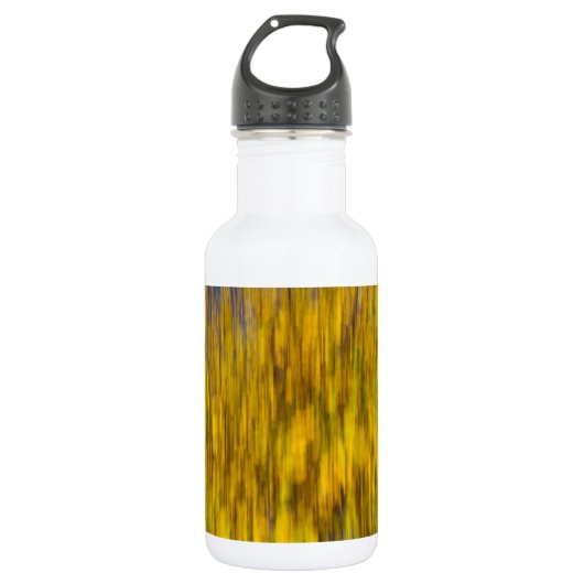 Abstrakt vom Herbst Edelstahlflasche (Vorderseite)
