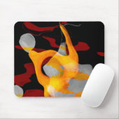 Abstrakt von Birne Mousepad (Mit Mouse)