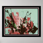 Abstrakt von Chimpanzee "Congo" ca. 1950er Poster (Vorne)