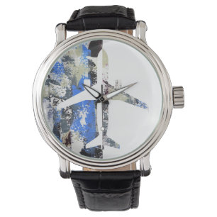 Abstrakt von Michael Moffa Armbanduhr