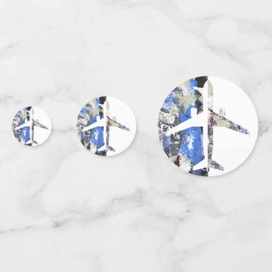 Abstrakt von Michael Moffa Konfetti (Vorderseiten)