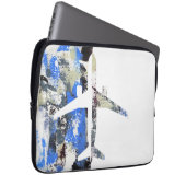 Abstrakt von Michael Moffa Laptopschutzhülle (Vorne Rechts)