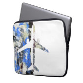 Abstrakt von Michael Moffa Laptopschutzhülle (Vorderseite Links)