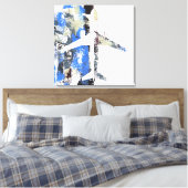 Abstrakt von Michael Moffa Leinwanddruck (Insitu (Schlafzimmer))