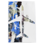 Abstrakt von Michael Moffa Mittlere Geschenktüte (Vorderseite)