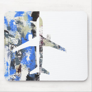 Abstrakt von Michael Moffa Mousepad