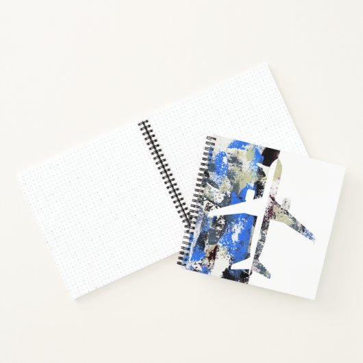 Abstrakt von Michael Moffa Notizblock (Innenseite)