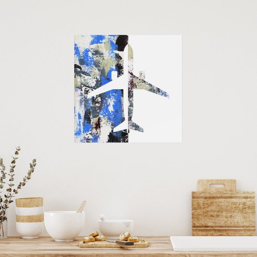 Abstrakt von Michael Moffa Poster (Küche)