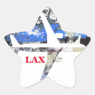 Abstrakt von Michael Moffa Stern-Aufkleber