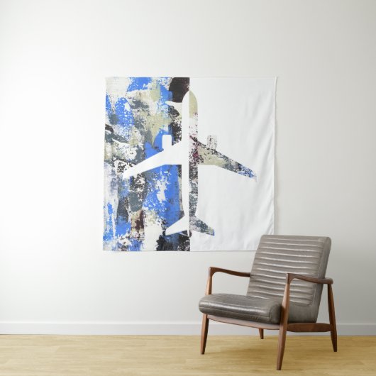 Abstrakt von Michael Moffa Wandteppich (Beispiel)