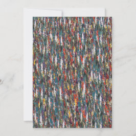 Abstrakt von Odilon Redons Bouquet Dankeskarte