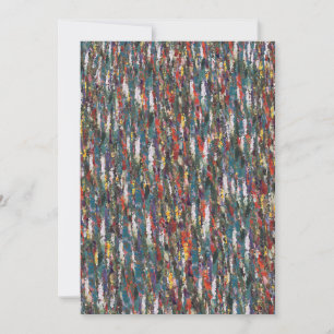 Abstrakt von Odilon Redons Bouquet Dankeskarte