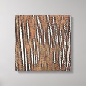 Abstrakt-waldrot Leinwanddruck (Vorderseite)