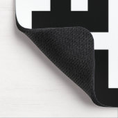 Abstrakt Walls-Muster Mousepad (Ecke)