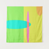 Abstrakt Wandteppich (Vorderseite (Horizontal))